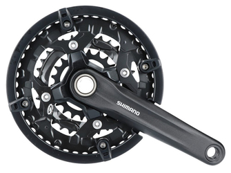 Система шатунов Shimano Acera, MT300-3, шатун 175 мм, 3x9 скоростей (2021)