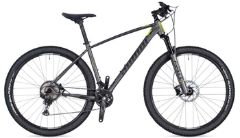 Велосипед MTB Author Instinct 29 Silver/Black/Lime (2021)