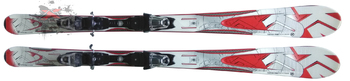 Горные лыжи Б/У K2 Titan Silver/Red с креплениями (2015)