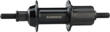 Втулка задняя Shimano Tourney FH-TY500 под 7ск. V-Brake, OLD:135мм, черный (2021)