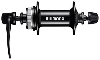Втулка передняя Shimano Altus HB-MT200, 32отв, OLD:100мм, QR, под диск C.Lock, черный (2022)