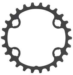 Звезда передняя Shimano Deore XT для системы FC-M8100-2 26/36T (2021)