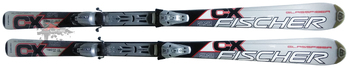 Горные лыжи Б/У Fischer CX 2.2 с креплениями (2014)