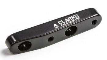 Адаптер Clarks  для диск. тормоза (FLAT MOUNT) алюм. зад. 180мм CB-FMFM-R180 (2021)