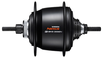 Втулка планетарная Shimano Nexus C7000, 5 скоростей, 135x187мм., черная (2022)