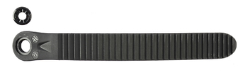 Гребёнка для сноубордических креплений TS 200x23 мм, отверстие 11 мм, с шайбой, цвет черный (2023)