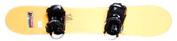 Сноуборд с креплениями БУ Black Fire Fruit Orange 150 + B&W (2012)