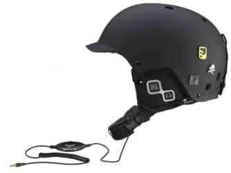 Шлем Salomon Brigade Audio Black Matt (2015)