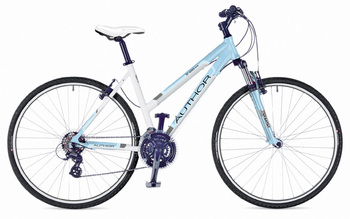 Городской велосипед Author Linea Extreme White / Alfa Romeo Blue (Grey) / Alfa Romeo Blue (2015)