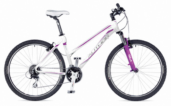Велосипед MTB Author Quanta Extreme White (Glitter Violet / Grey) / Glitter Violet (2015)
