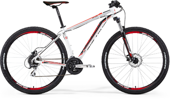 Велосипед MTB Merida BIG.NINE 20-D WHITE (BLACK/RED) (2015)