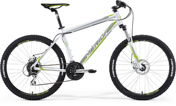 Велосипед MTB Merida 6.20-MD WHITE (GREY/GREEN) (2015)