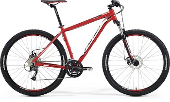 Велосипед MTB Merida Big.Nine 40-MD Red (white/black) (2015)