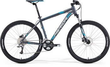 Велосипед MTB Merida Big.Seven 70 Matt Anthracite (white/blue) (2015)
