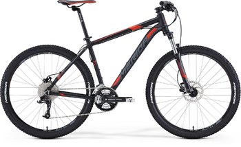 Велосипед MTB Merida Big.Seven 70 Matt Black (dk. grey/signal red) (2015)