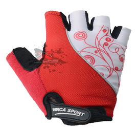 Перчатки VINCA SPORT VG 927 WHITE/RED (2017)