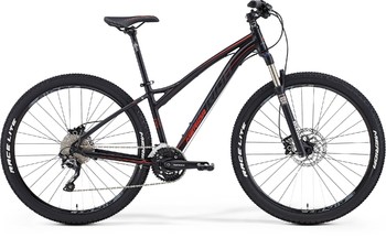 Велосипед MTB Merida Juliet 7.500 Matt Black (signal red/dk.grey) (2015)
