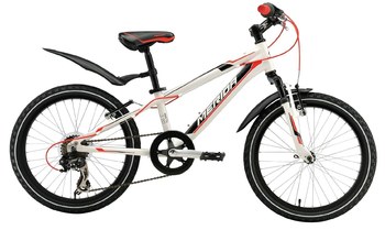 Подростковый велосипед Merida Matts J20 White (black/red) (2015)