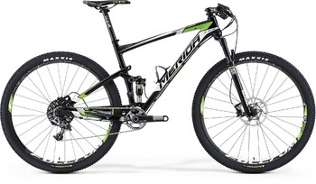 Велосипед двухподвес Merida Ninety-Nine 9.Team UD Carbon/White/Green Team Replika (2015)