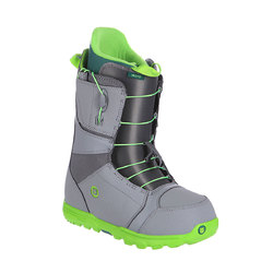 Сноубордические ботинки Burton Moto Grey/green (2015)