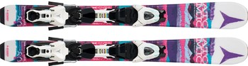 Горные лыжи   Atomic VANTAGE GIRL I ETXS white/pink с креплениями (2016)