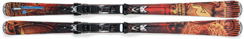 Горные лыжи Б/У Nordica Fire Arrow 74 XBI CT с креплениями (2011)