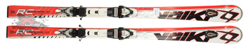Горные лыжи Б/У Volkl  Racetiger RC UVO red с креплениями (2014)