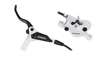 Тормоз дисковый гидравлический Shimano M396 White (2017)