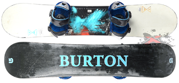 Сноуборд с креплениями БУ Burton Progression 142 (2014)