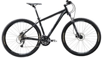 Велосипед MTB Merida BIG.NINE 40-D Matt Black(Grey) (2016)