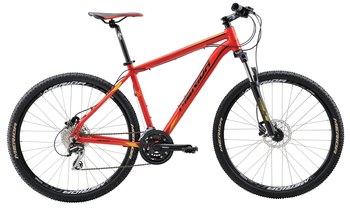 Велосипед MTB Merida BIG.SEVEN 20-D Matt Red(Yellow/Black) (2016)