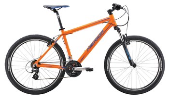 Велосипед MTB Merida Matts 6.10-V Matt Orange(Blue) (2016)