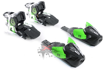 Крепления для горных лыж Salomon M XT12 Black/Green (2015)