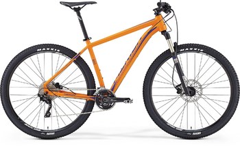 Велосипед MTB Merida Big.Nine 600 Matt-Orange(Blue) (2016)