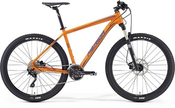 Велосипед MTB Merida Big.Seven 600 Matt Orange (Blue) (2016)