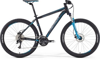 Велосипед MTB Merida Big.Seven 70 Matt Black (Blue/Grey) (2016)