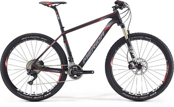 Велосипед MTB Merida Big.Seven 7000 Matt UD Carbon (Red/White) (2016)