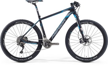 Велосипед MTB Merida Big.Seven 9000 Matt UD Carbon (Blue/Lite Grey) (2016)