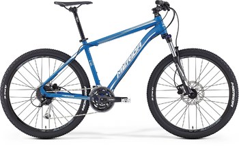 Велосипед MTB Merida Matts 6.100 Matt Blue (White) (2016)