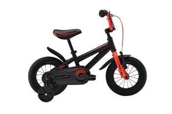 Детский велосипед Merida Dino J12 Matt black/red (2016)