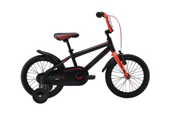 Детский велосипед Merida Dino J16 Matt black/red (2017)