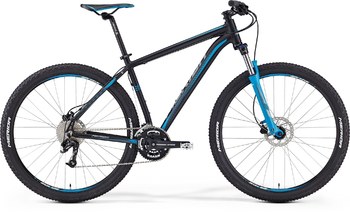 Велосипед MTB Merida Big.Nine 70 Matt-Black(Blue/Grey) (2016)