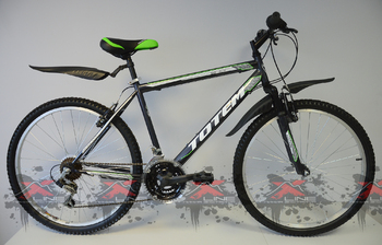 Велосипед MTB Totem 26-315 Black/Green (2016)