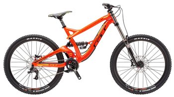 Велосипед двухподвес GT FURY ELITE Orange (2016)