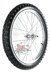 Колесо переднее Stels Front 18 Black/Silver (2016)