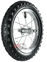 Колесо переднее Stels Front 12 Silver/Black (2016)