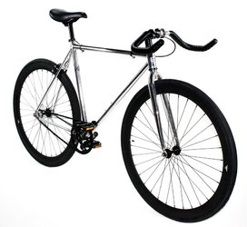 Шоссейный велосипед Zycle Fix DIAMOND Chrome / Black Matt (2016)