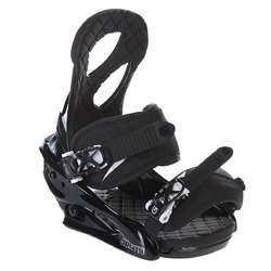 Крепления для сноуборда Burton STILETTO BLACK/WHITE (2015)