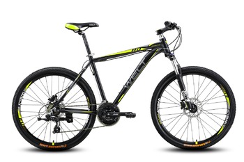 Велосипед MTB Welt Ridge 2.0 HD matt black/yellow (2016)