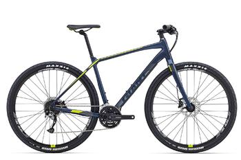 Гибридный велосипед Giant ToughRoad SLR 2 Navy Blue/Green (2016)